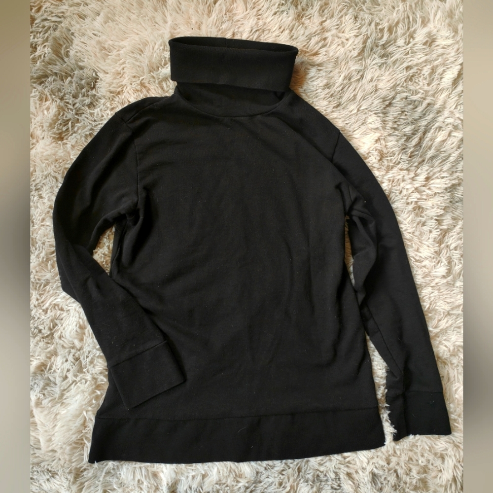 H&M Basic Black Turtleneck Size XS